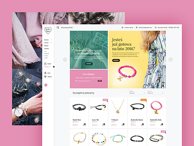 Tamilove agency commence handmade jewellery katowice love pink poland shop visiontrust