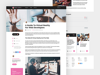 🍩 DonutAndPixels - article page article blog design donut picture pixels post wordpress