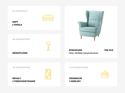 Ikea / Categories agency concept creative creativefriday furniture poland ui ux visiontrust web website