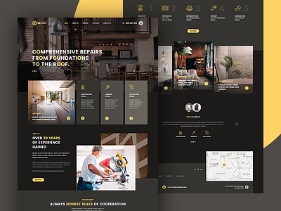 🛠 BeRepair agency blog concept creativee poland repair theme ui ux visiontrust web website