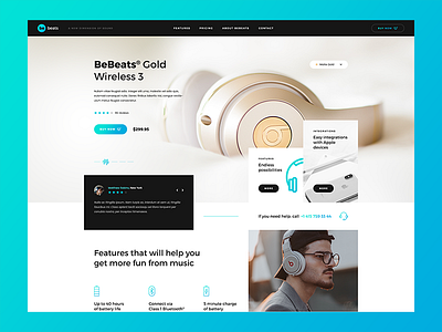 🎧 BeSounds agency blog concept creativee poland theme ui ux visiontrust web website wordpress