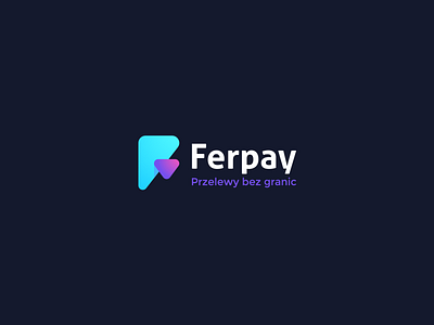 FerPay.com 💴💵 agency ci design id identity katowice letter logo logotype money pay poland