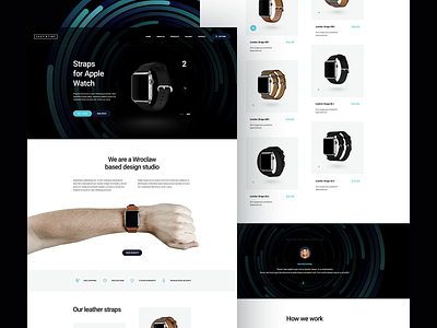 JUSTINTIME agency apple applewatch clock design katowice poland theme time ui ux visiontrust watch web website