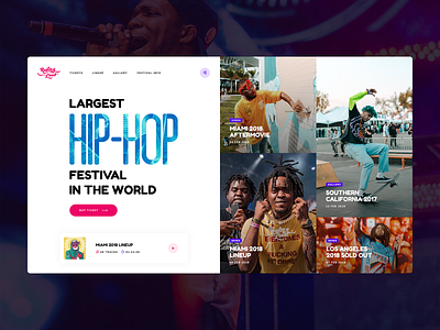 Rolling Loud 🤘 app festival heropage hiphop landingpage loud mobileapp music news onepage poland rap rolling rollingloud spotify theme usa website welcomepage wordpress