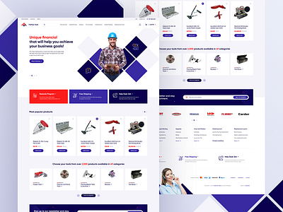 PreFloor Tools 💠 agency app cart design ecommerce floor landingpage onepage poland shop theme tools typography ui usa ux web webdesign website wordpress