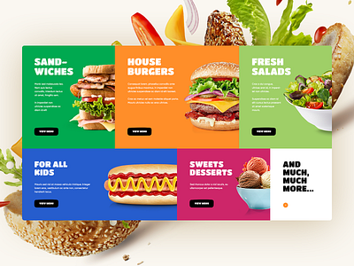 Wahlburger 🍔 Menu agency app burger design hamburger hero landingpage mockup onepage poland restaurant theme ui ux web webdesign website website animation welcome wordpress