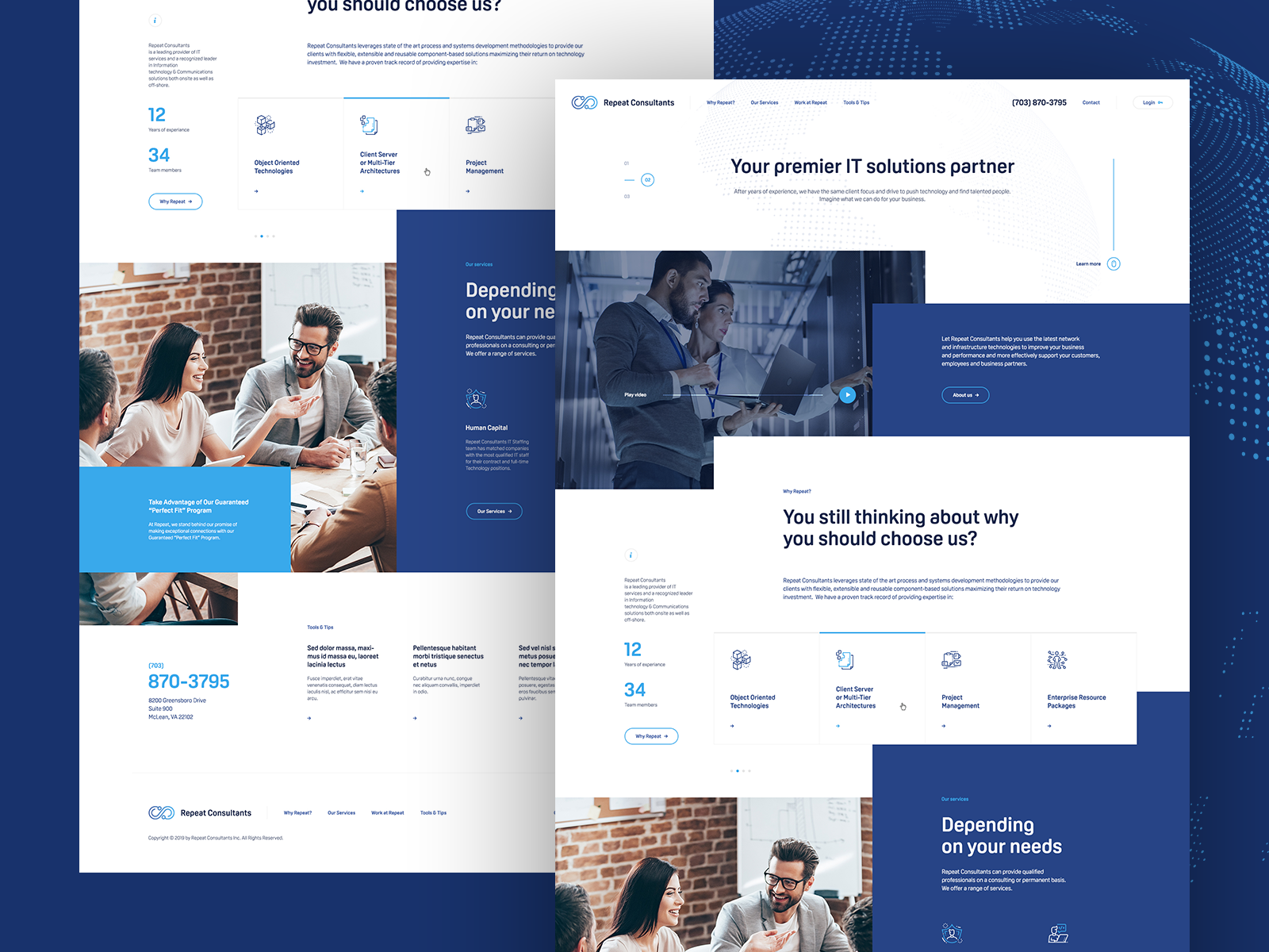 Repeat Consultants ♾ by Mateusz Madura for Seahawk on Dribbble