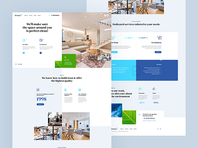 BeClean ✨ agency animation app branding clean design illustration katowice landingpage minimalist onepage poland theme ui ux visiontrust web webdesign website wordpress