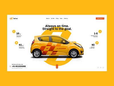 BeTaxi 🚕 agency animation app branding design illustration landingpage minimalist mobile mobile design onepage poland taxi ui ux visiontrust web webanimation webdesign website