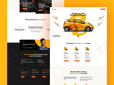 BeTaxi 🚕 agency animation app branding design illustration landingpage minimalist mobile mobile design onepage poland taxi ui ux visiontrust web webanimation webdesign website