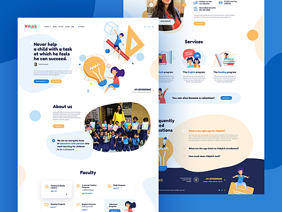 VidyArk Montessori School 📖 by Mateusz Madura for Seahawk on Dribbble