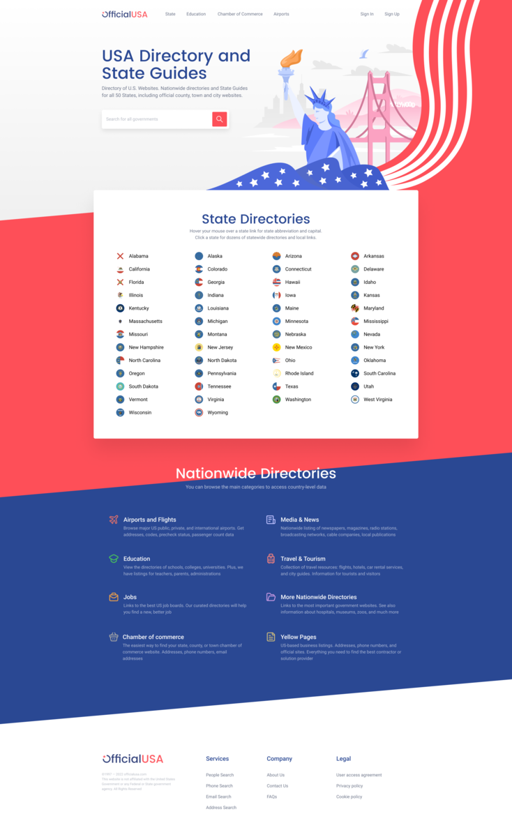 People Searcher In USA - OfficialUSA.com By Andrii Malinovskyi For ...