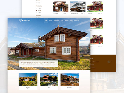 The building houses layout site ui ux web webdesign website