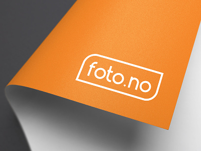Logo for the biggest norway's website about photography brand branding design identity logo logo design logo mark logotype orange photography type vector