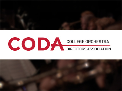 CODA logo logo orchestra