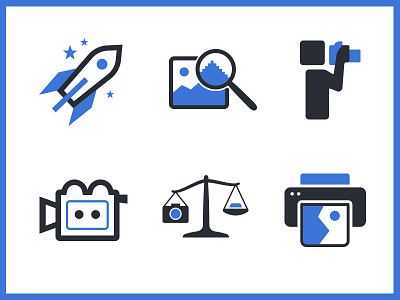 Icons for Imaging Resource icon icons illustration photo photography