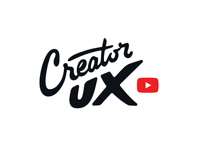 Creator UX hand lettering