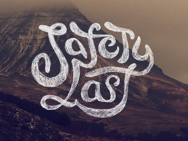 Remember kids! typography lettering type hand lettering texture