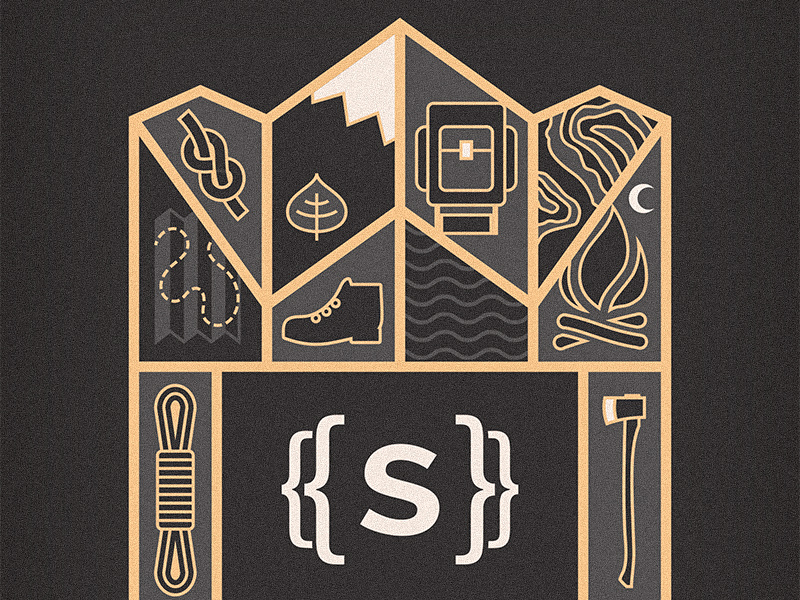Statamic T-shirt Illustration wilderness t-shirt illustration