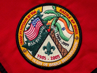Scouting Patch illustration patch tbt