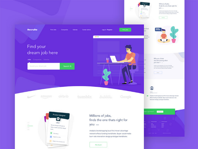 Web UI Design 😍 by Noman Ali on Dribbble