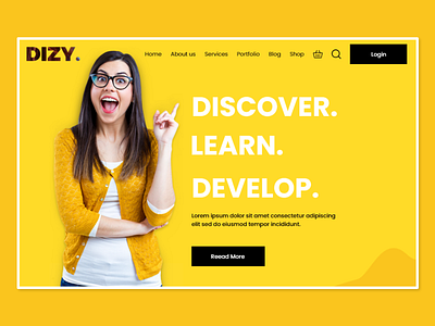 Dizy Web UI Design