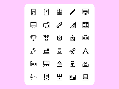 education design education education app icon icon design icon set icons presentation ui ux