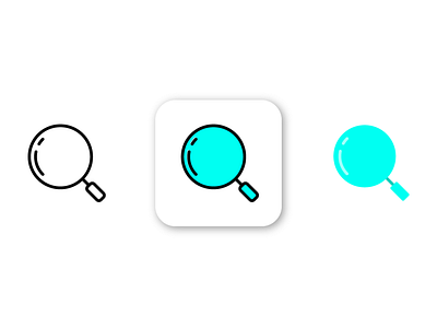 Search adobe illustrator design icon icon design icon set icons search searching ui ux vector