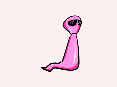 Doodle Tie doodle instagram logo pink procreate sunglass sunglasses tfkmemeinator tie