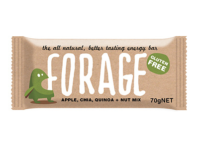 Forage2 energy bar food food bar nutrition packaging