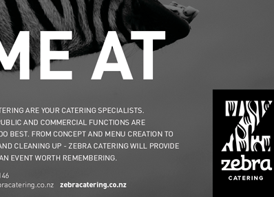 Zebra Catering animal catering food pattern zebra