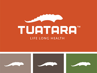 Tuatara1 animal branding lizard logo tuatara