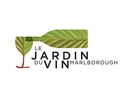Jardin Du Vin bottle glass leaf nature wine
