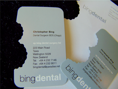 Bing Dental dentist die cut