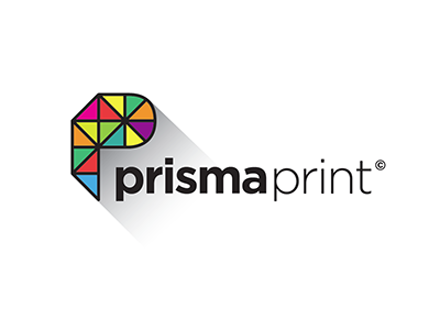 Prisma Print branding colours kaleidoscope logo prism