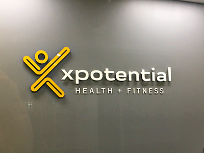 Xpotential reception signage