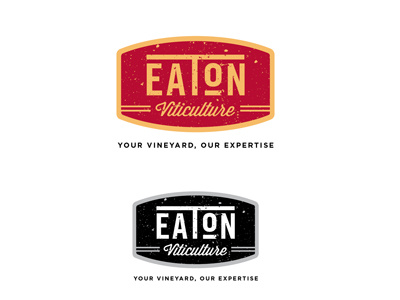 Eaton Viticulture distressed retro vintage enclosure viticulture wine