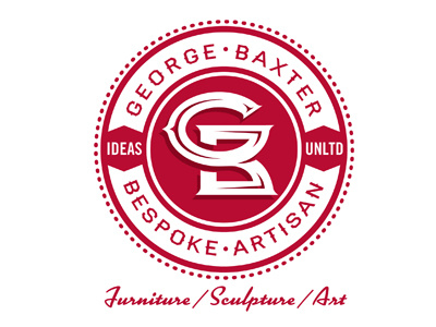 George Baxter crest enclosure logo monogram typography