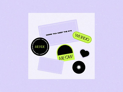 Stickers Collection #1 animation branding design illustration logo minimal motion graphics personal branding sticker ui design vector