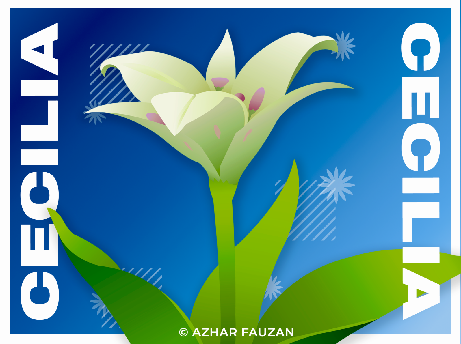 Cecilia Flower at Starsnatch Cliff by Azhar Fauzan on Dribbble