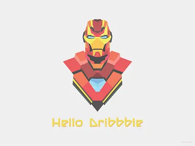 Hello Dribbble adobe illustrator adobe photoshop avengers avengers endgame comic art comic vector hello dribble illustrator iron man marvel mcu tonystark vectorart