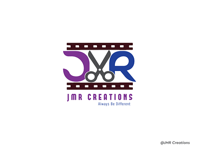 JMR Vector Logo adobe illustrator branding creativity editing icon illustrator logo production typography typography design vector video editor