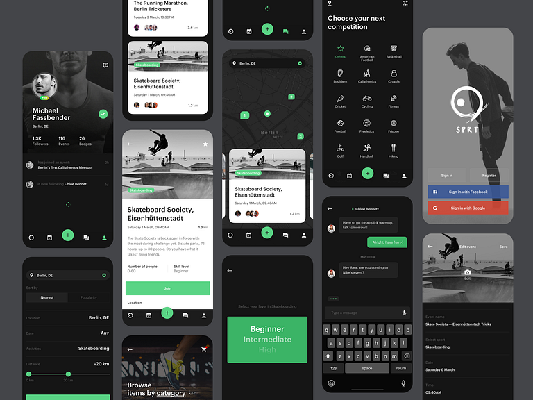 SPRT App by Alex Marin on Dribbble