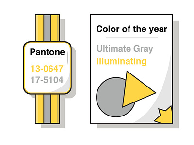 Color of the year for 2021 branding design icon illustration shadows ui vector