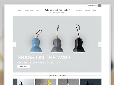 Anglepoise Homepage