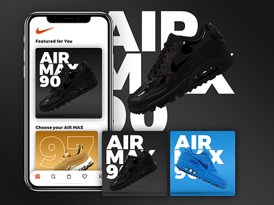 Nike ecommerce app ecommerce ecommerce app ios mobile nike nike air max ui