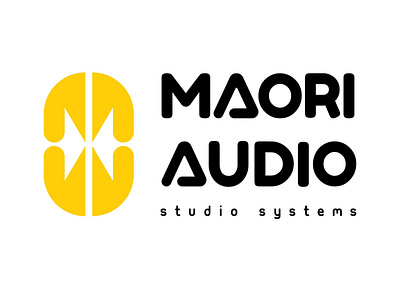 Maori Audio branding design logo logo design logodesign logos logotype typography vector