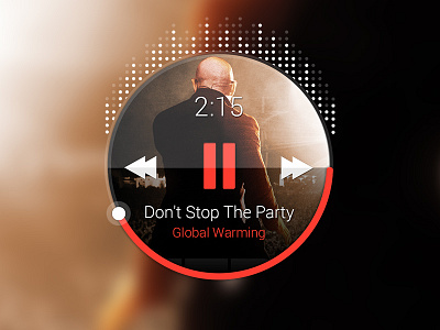 Android music widget