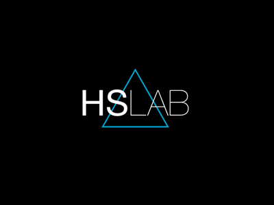 Hslab - Logo animation 2d animation after effects animated gif animation gif logo loop motion neon