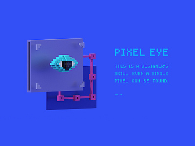 Pixel Eye designer magicavoxel pixel pixel eye 像素眼